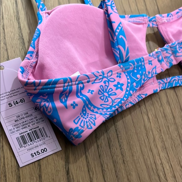 Wild Fable Pink and Blue Bikini Swimwear - Picture 2 of 4